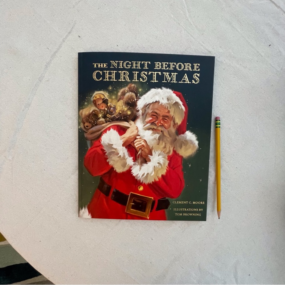 The Night Before Christmas Soft Covered Book Great Illustrations A Must Have - Picture 8 of 8
